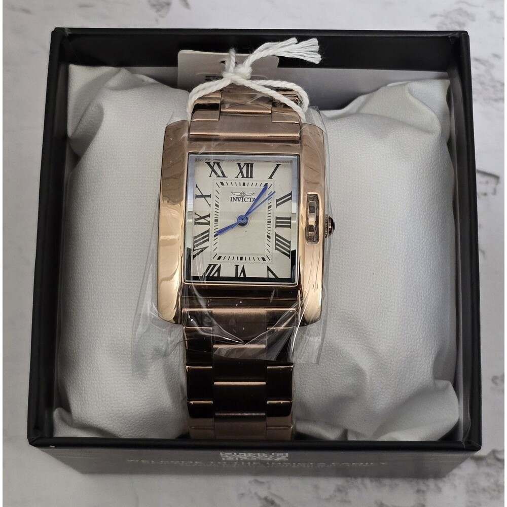 Invicta Celestial Tank Women's Watch 30mm Rose Gold 70272 Brand New